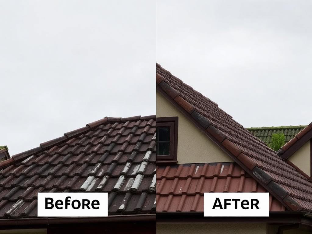 Roof before repair